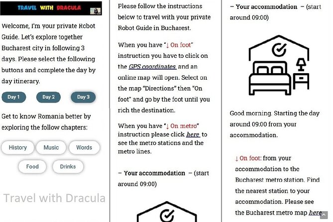 3-Days in Bucharest: Smart Audio Guide with Travel Instructions - Day 3: Old Bucharest, elegant streets, and Romanian food