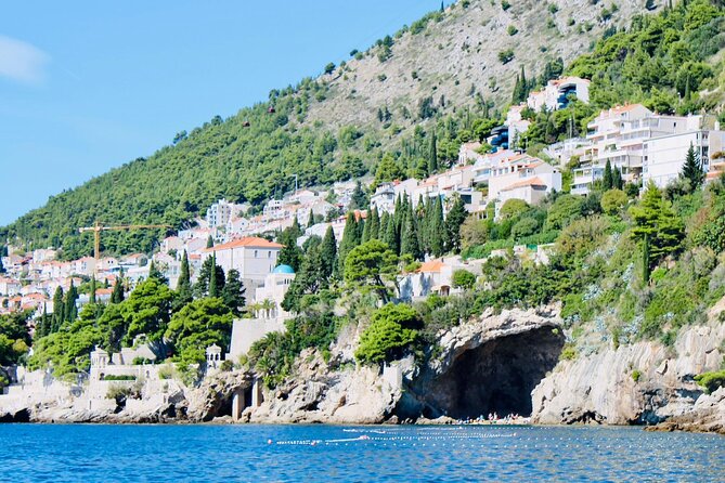 50-minute Panoramic Cruise of Dubrovnik with English Audio Guide - St. Jacob’s Beach and the quieter shoreline
