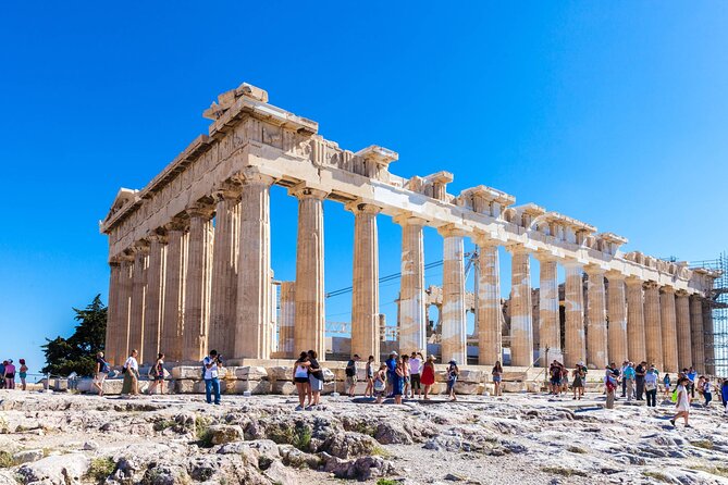Acropolis & Parthenon Admission Ticket w/ self guided audio tours - Climbing the Acropolis hill