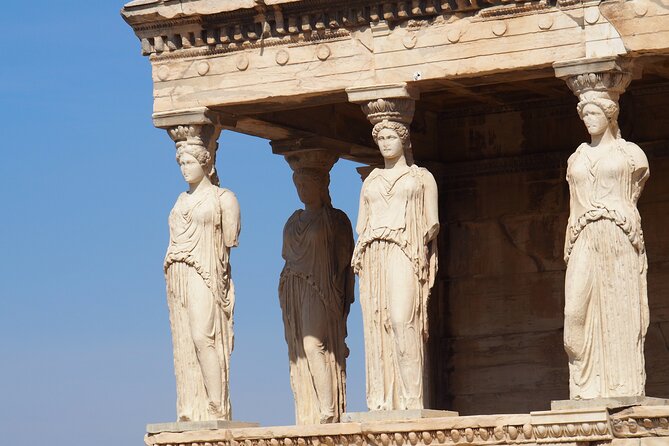 Acropolis & Parthenon Admission Ticket w/ self guided audio tours - The Erechtheion and its famous porch