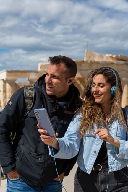 Acropolis Self-Guided Smartphone Tour w/Audio & 3D(No entry) - Key points at a glance