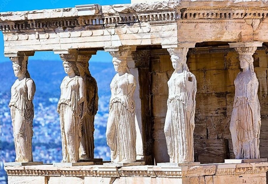 Acropolis Self-Guided Smartphone Tour w/Audio & 3D(No entry) - The views toward Athens and the sea
