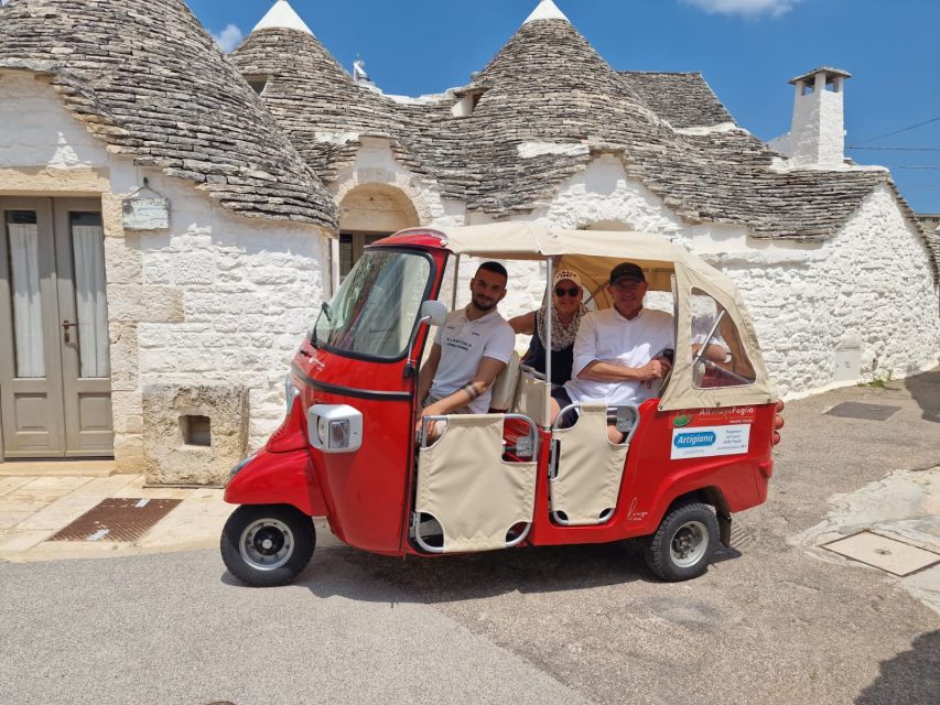 Alberobello: Private Tuk Tuk Tour with Audio Guide - Meeting the driver at the AllWays Puglia office