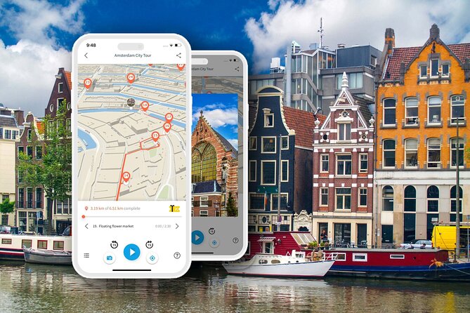 Amsterdam Walking Tour with Audioguide on Your Smartphone - Old Amsterdam around the Weeping Tower and Houten Huys