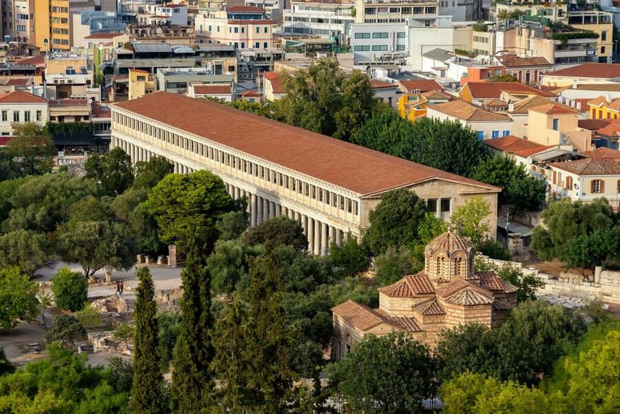 Ancient Agora Self-Guided Tour with 3D & Audio (No Ticket) - Starting with the app and finding your way