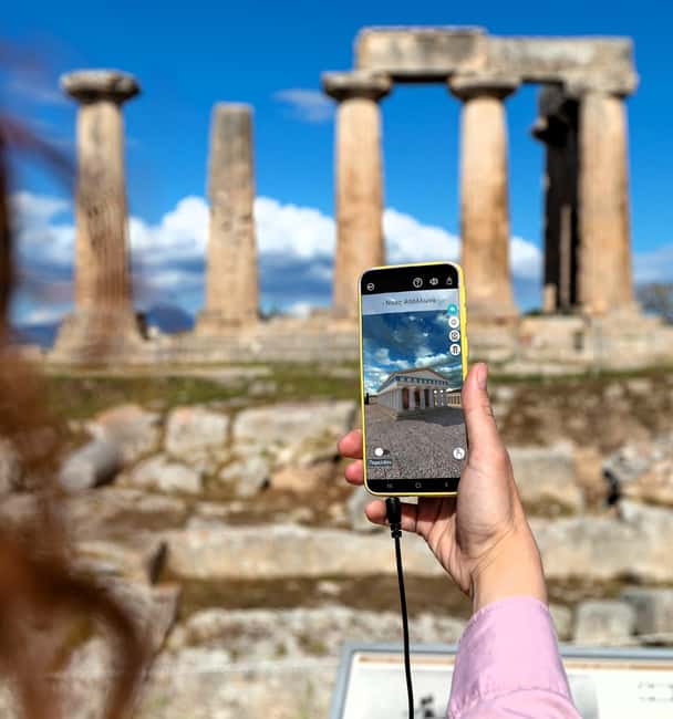 Ancient Corinth Self-Guided Tour with 3D & Audio (No Ticket) - The Temple of Apollo in 3D