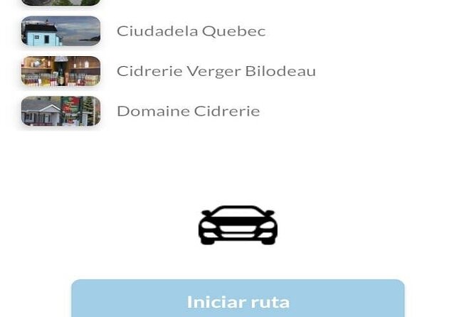 APP Self-Guided Tours Quebec with Audioguide - La Pointe and the Plains of Abraham