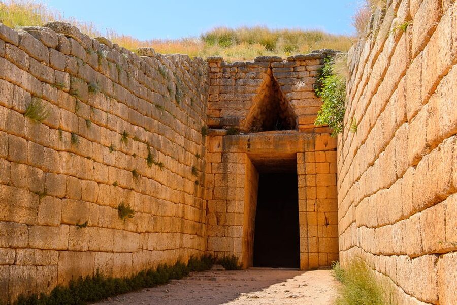 Archaeological Site of Mycenae: E-Ticket with Audio Guide - The Treasury of Atreus and the passage to the tomb