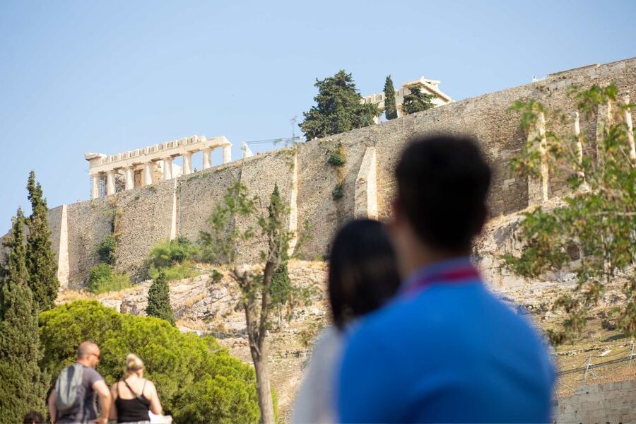 Athens: Acropolis Guided Walking Tour & Plaka Audio Tour - The Temple of Athena Nike in five focused minutes