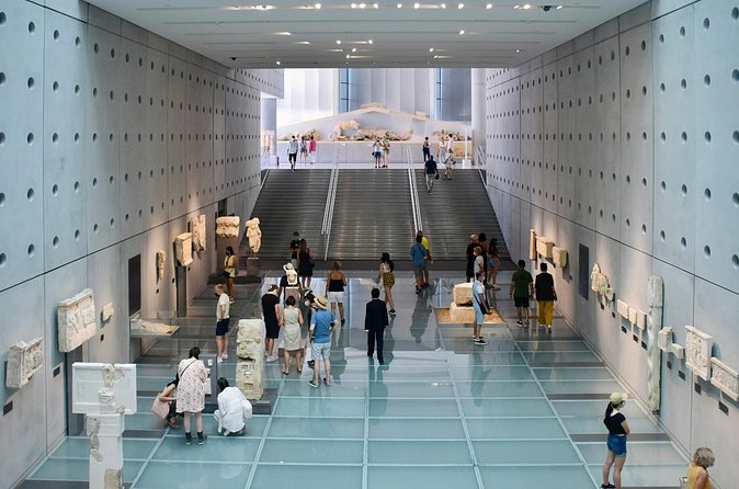 Athens Acropolis Museum Reserved Entry Ticket and Audio Tour - Using the audio guide without a headset