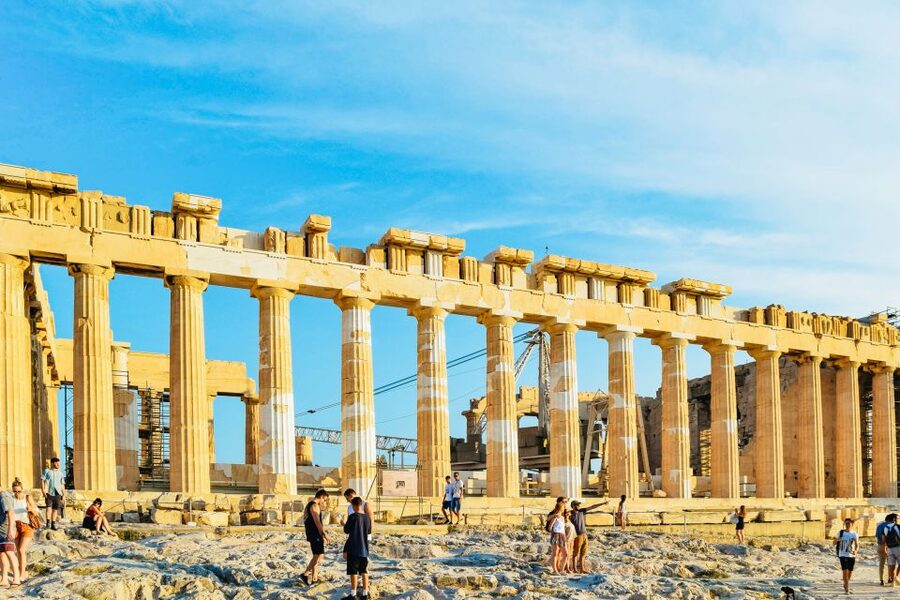 Athens: Acropolis Ticket with Optional Audio or Live Guide - What you see on the route to the Parthenon