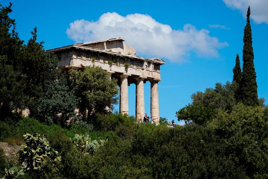 Athens: Ancient Agora E-Ticket and Audio Tour - Starting at the Temple of Hephaestus