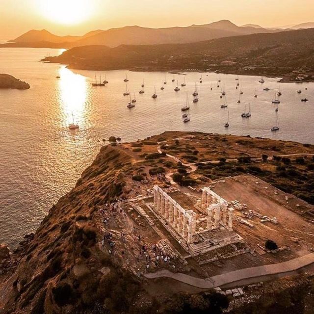 Athens: Cape Sounion &Temple of Poseidon Sunset Tour & Audio - The ride from Athens through the Riviera
