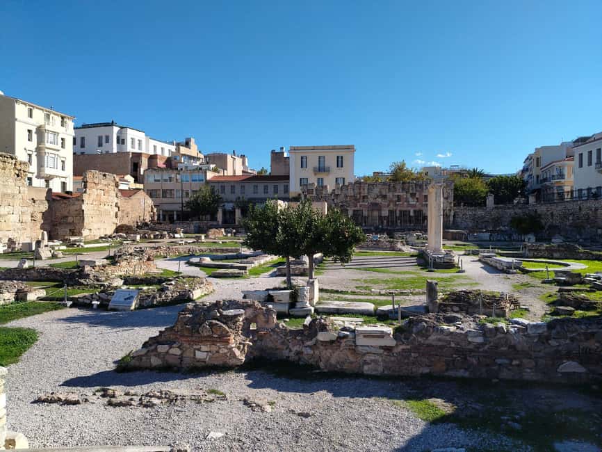 Athens: Hadrian's Library Entry Ticket and Audio Guide - From Roman Library to Christian Worship