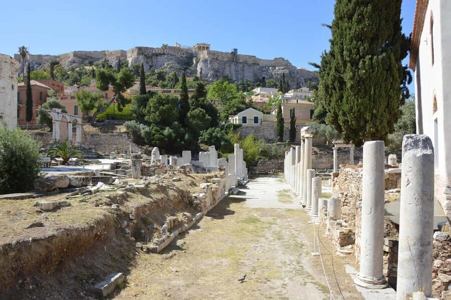 Athens: Hadrian's Library Entry Ticket and Audio Guide - The Eastern Library Halls