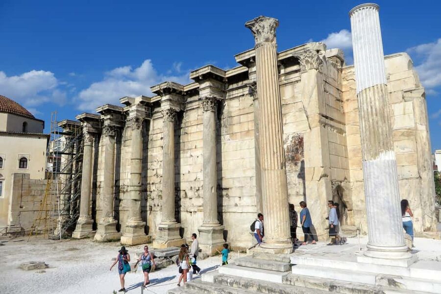 Athens: Hadrian's Library Entry Ticket and Audio Guide - Starting at the Monumental Entrance