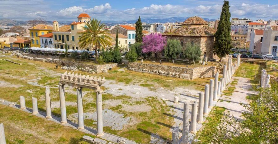 Athens: Roman Agora & Ancient Agora E-ticket & 2 Audio Tours - Starting at the Roman Agora near Monastiraki