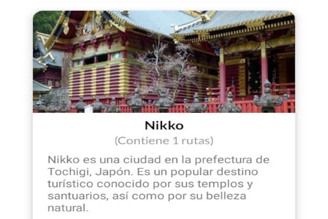 Audio Guide App Japan Tokyo Kyoto Takayama Kanazawa Nikko and others - Takayama, Kanazawa, Nikko, and the less detailed days