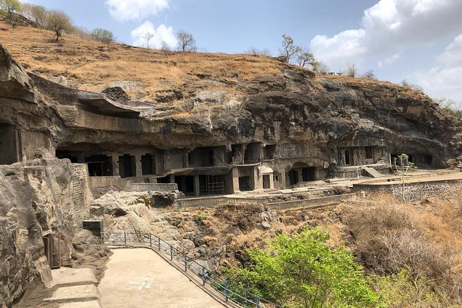 Audio Guided Tour Of Ellora Buddhist Caves, Aurangabad on HopOn India App - Caves 1 through 4, the quieter opening group