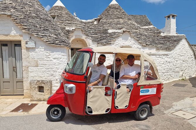 Audio Tour Alberobello with Bee Calessino/ e-Vespa /Fiat Mickey Mouse - Key things to know before booking