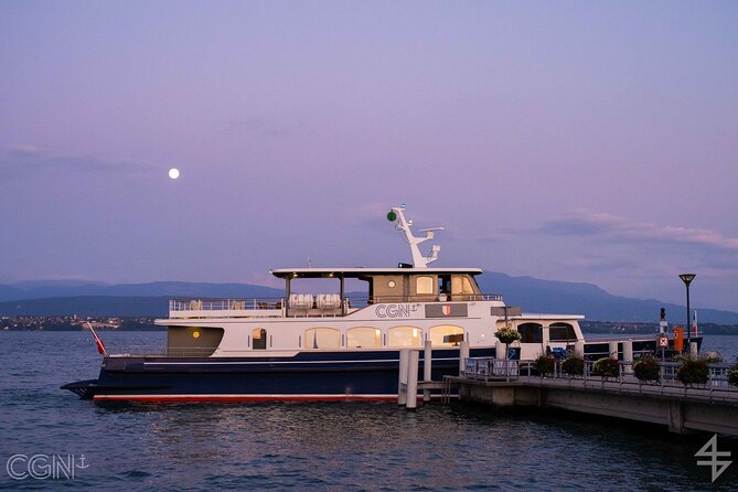 Audioguided sightseeing cruise of Geneva - Along the shore toward Geneva’s international district