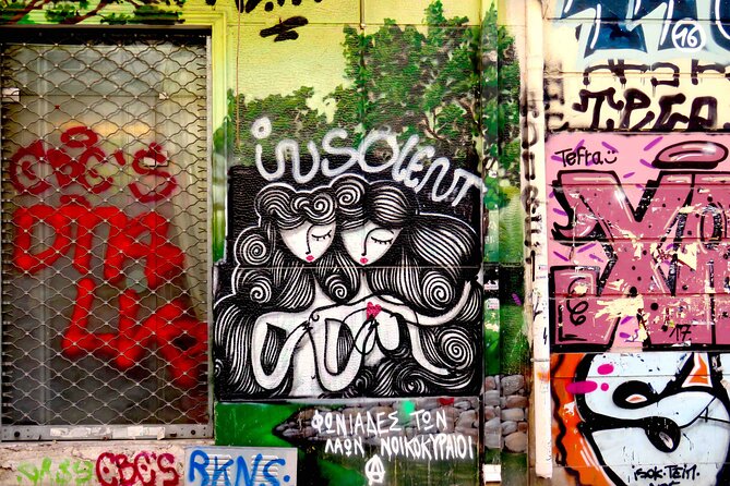 Audioguided tour of Athens’ alternative neighbourhood of Exarchia - Key points at a glance