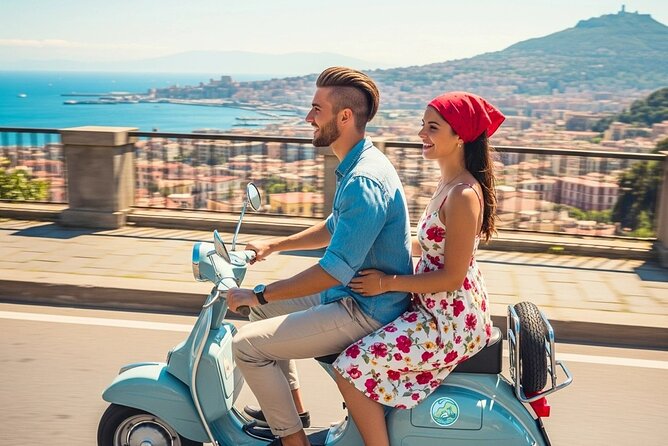 Audioguided Vespa Tour of Naples (Vespa with driver) - Castel dell’Ovo gives you the classic waterfront view