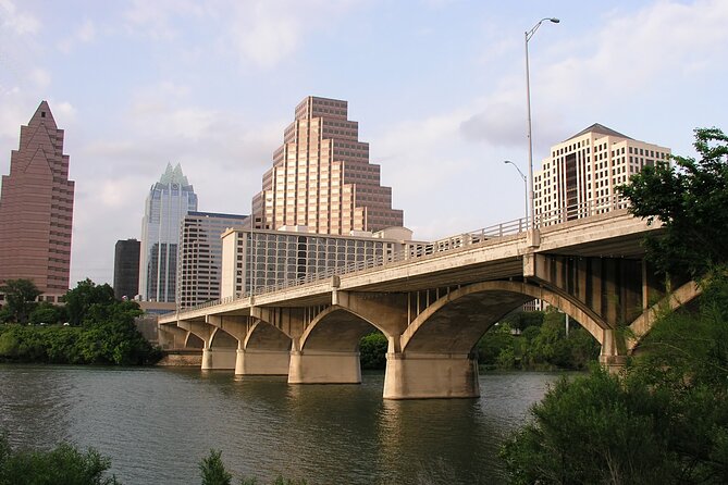 Austin Self-Guided Driving & Walking Audio Tour Guide - Pennybacker Bridge Overlook and the 360 Bridge