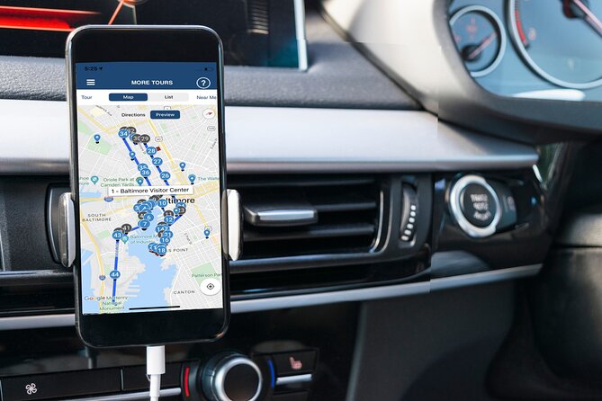 Baltimore Walking & Driving Self-Guided Audio Tour - Starting at the Baltimore Visitor Center