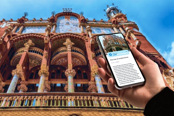 Barcelona self-guided city walking tour with audio & quizzes - Santa Maria del Mar, a church built by working Barcelona