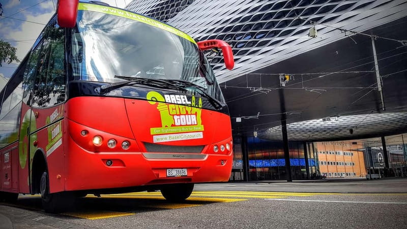 Basel: Sightseeing Bus Tour with Audio Guide - How the audio guide works in real use