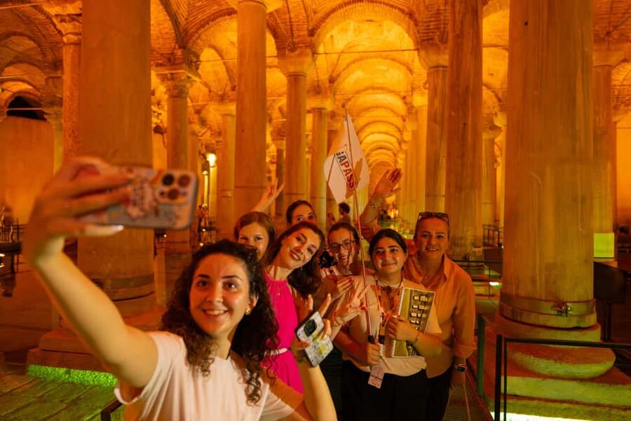 Basilica Cistern Guided Tour & Blue Mosque Audio Guide - Practical details to know before arrival
