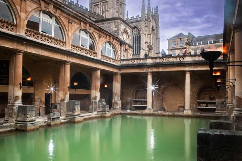 Bath: Roman Baths Entry Ticket with Audio Guide - The Gorgon’s head and Sulis Minerva