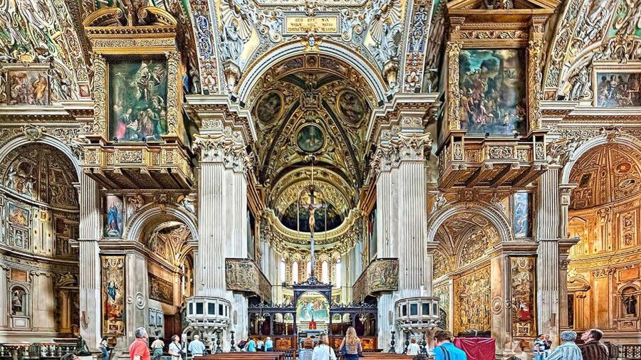 Bergamo Audioguide - TravelMate app for your smartphone - Cathedral, Colleoni Chapel, and Santa Maria Maggiore