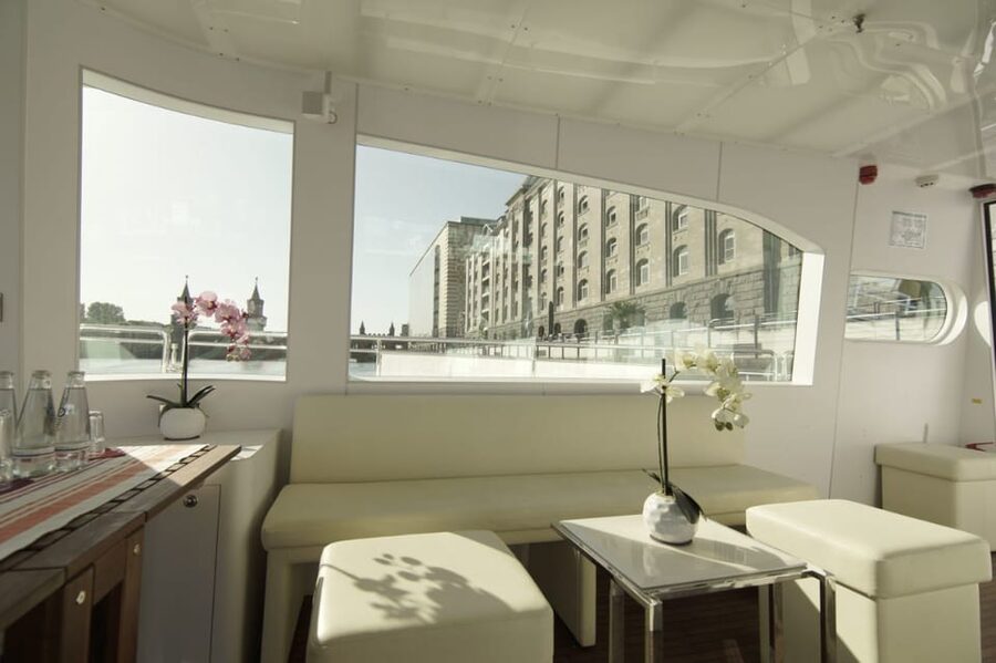 Berlin: Solar Powered Sunset Catamaran Cruise & Audio Guide - Museum Island from the water