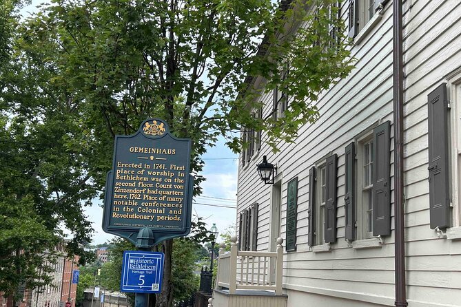 Bethlehem Historical Private Audio Walking Tour - Moravian Book Shop and the town’s Moravian identity