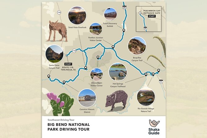 Big Bend National Park Self Guided Audio Tour Guide - Panther Junction and the park’s desert center