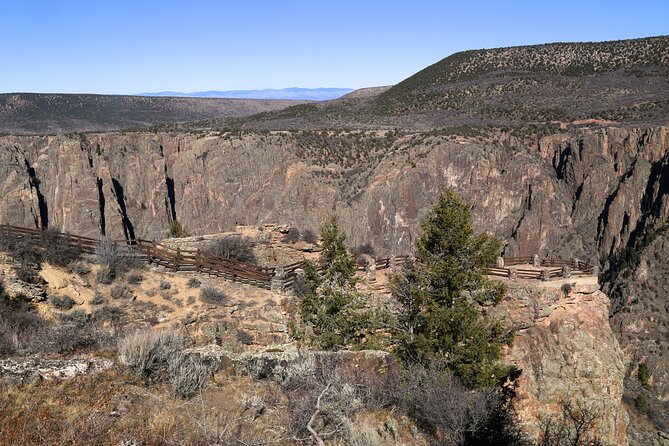 Black Canyon of the Gunnison NP Self-Guided Driving Audio Tour - Devils Lookout and the river below