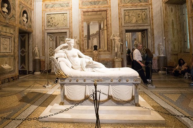 Borghese Gallery, Home to Canova's Art – Entry with Audioguide - Meeting the representative and entering the gallery