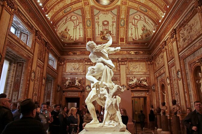 Borghese Gallery Skip-the-Line Entry Ticket with Audioguide - Bernini’s Apollo and Daphne, David, and Proserpina