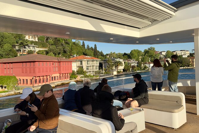 Bosphorus Daytime or Sunset Sightseeing Cruise & Audio Guide - Bridges, Galatasaray Island, and the open strait