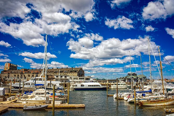 Boston Harborwalk & Tea Party Self-Guided Walking Audio Tour - Starting at South Station beneath the eagle and clock