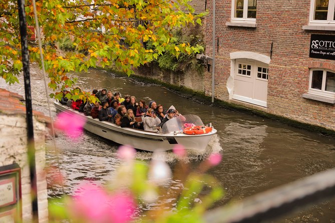 Bruges Guided or Audio Trip with Canal Cruise Option from Paris - Markt, waffles, and a view from Duvelorium