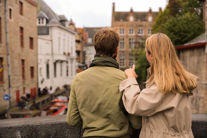 Bruges Guided or Audio Trip with Canal Cruise Option from Paris - Rozenhoedkaai and Bruges from the water
