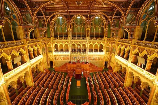 Budapest Parliament Audio Guide Tour with Danube Cruise - Budapest at night from the Danube