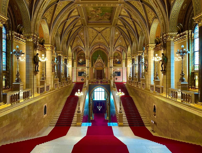 Budapest: Parliament Building Entry Ticket and Audio Guide - The Main Staircase makes the first impression
