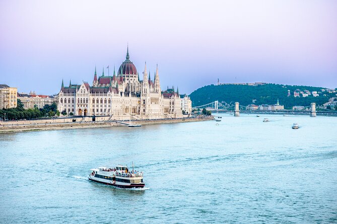 Budapest River Cruise with 1 Free Tokaj Frizzante and Audio Guide - Boarding at Március 15. tér