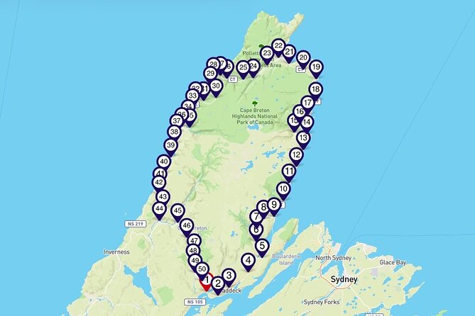 Cabot Trail: a Smartphone Audio Driving Tour - Waterfalls, wilderness, and easy places to stretch your legs