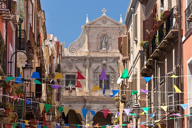 Cagliari Scavenger Hunt and Highlights Self Guided Audio Tour - Bastion Saint Remy and the climb into the old center