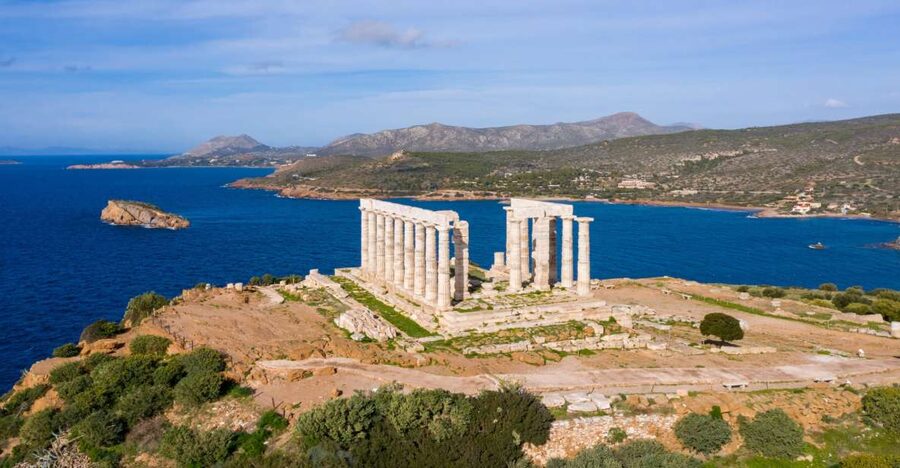 Cape Sounion: Self-Guided Highlights Audio Tour - Meeting Poseidon above the sea